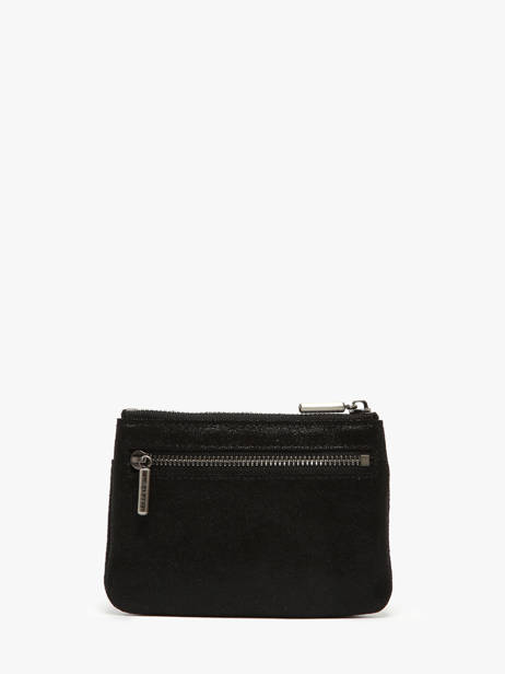 Portemonnee Leder Mila louise Zwart vintage 3853X ander zicht 3